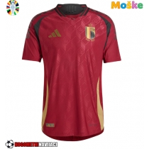 Moške Nogometnih dresov Belgija Domači EP 2024 Kratki rokavi